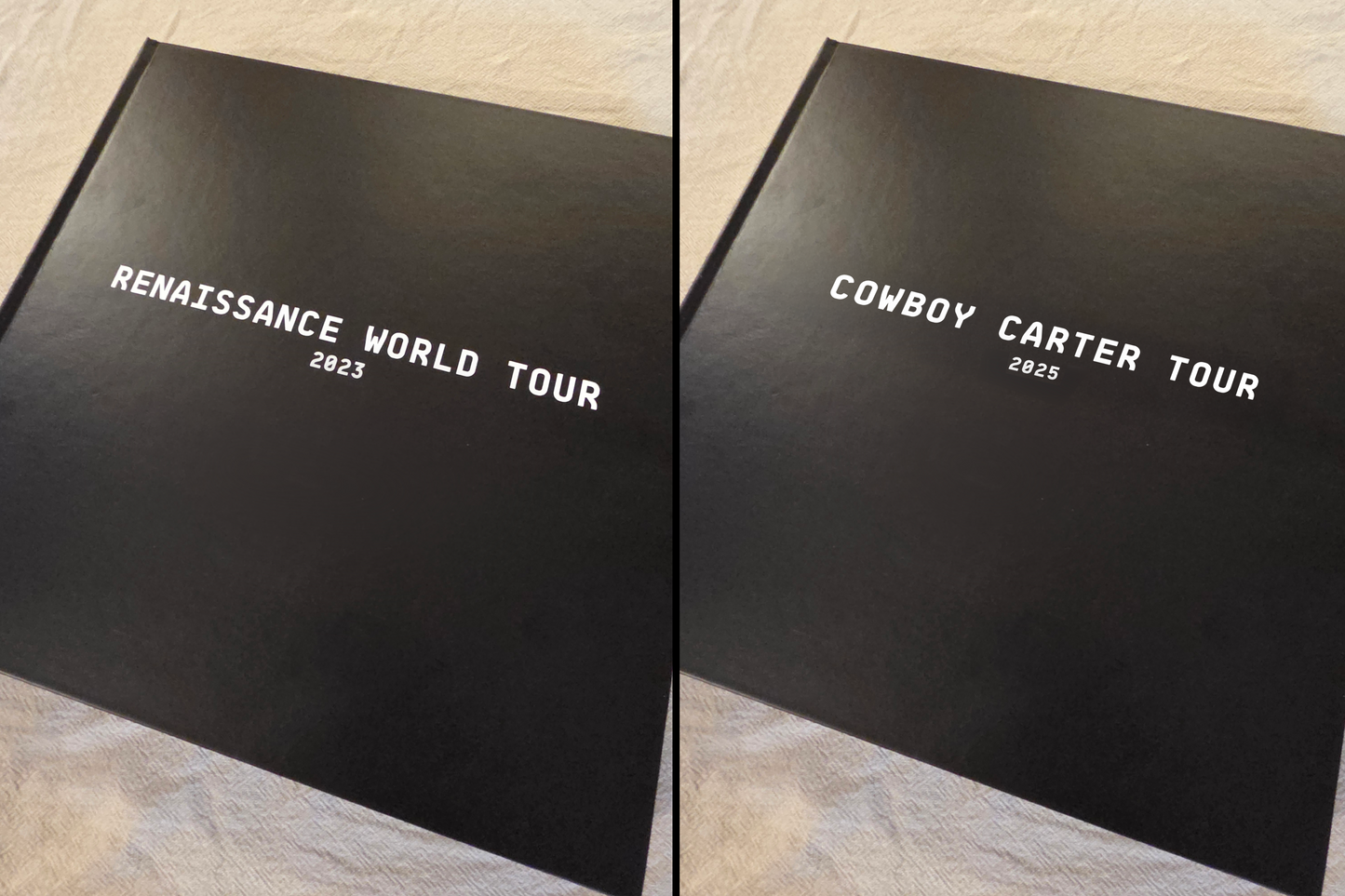 PREORDER Cowboy Carter Tour + Renaissance World Tour Coffee Table Books