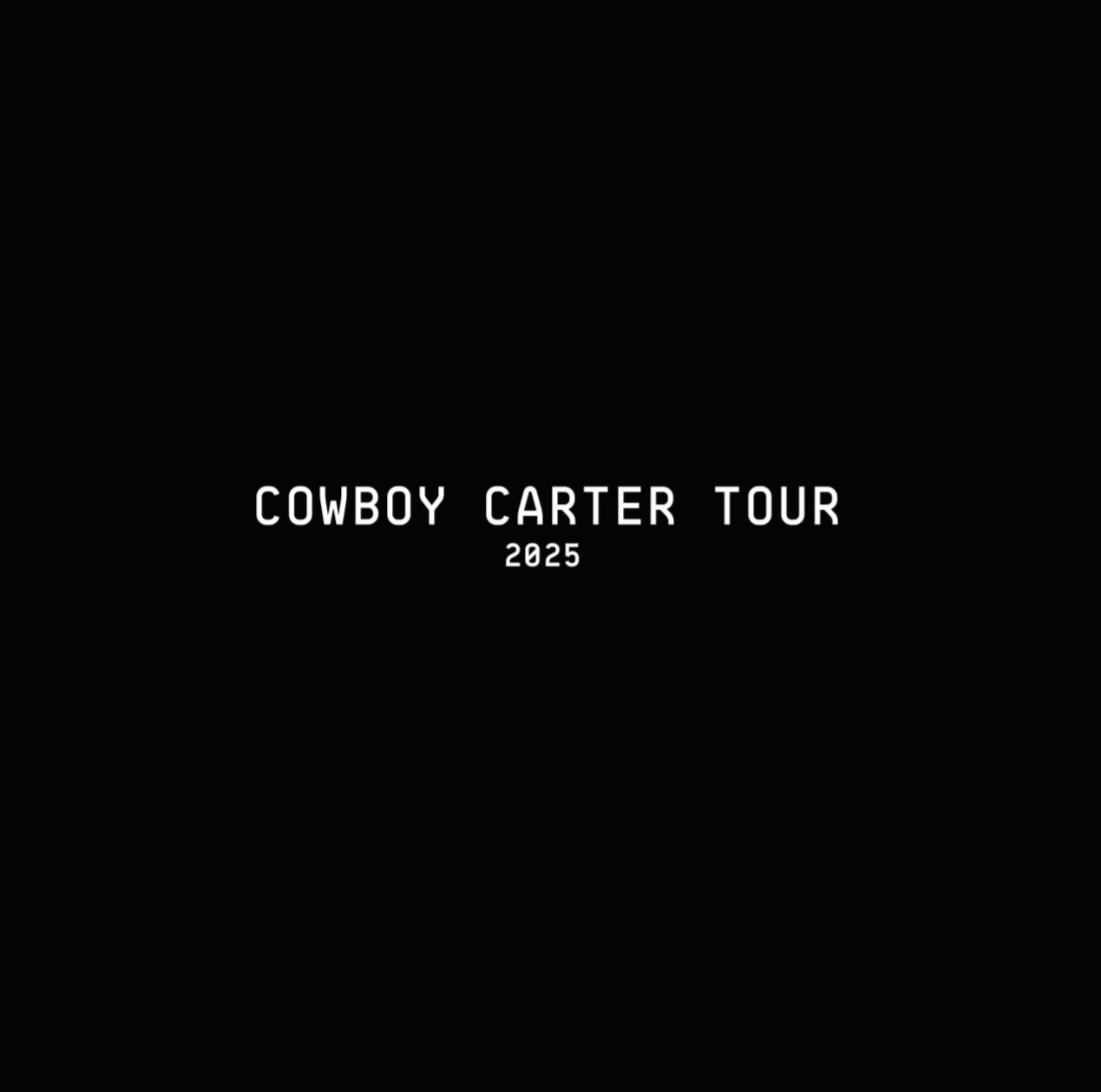 PREORDER Cowboy Carter Tour Coffee Table Book