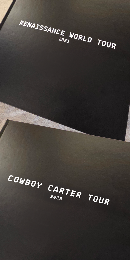PREORDER Cowboy Carter Tour + Renaissance World Tour Coffee Table Books